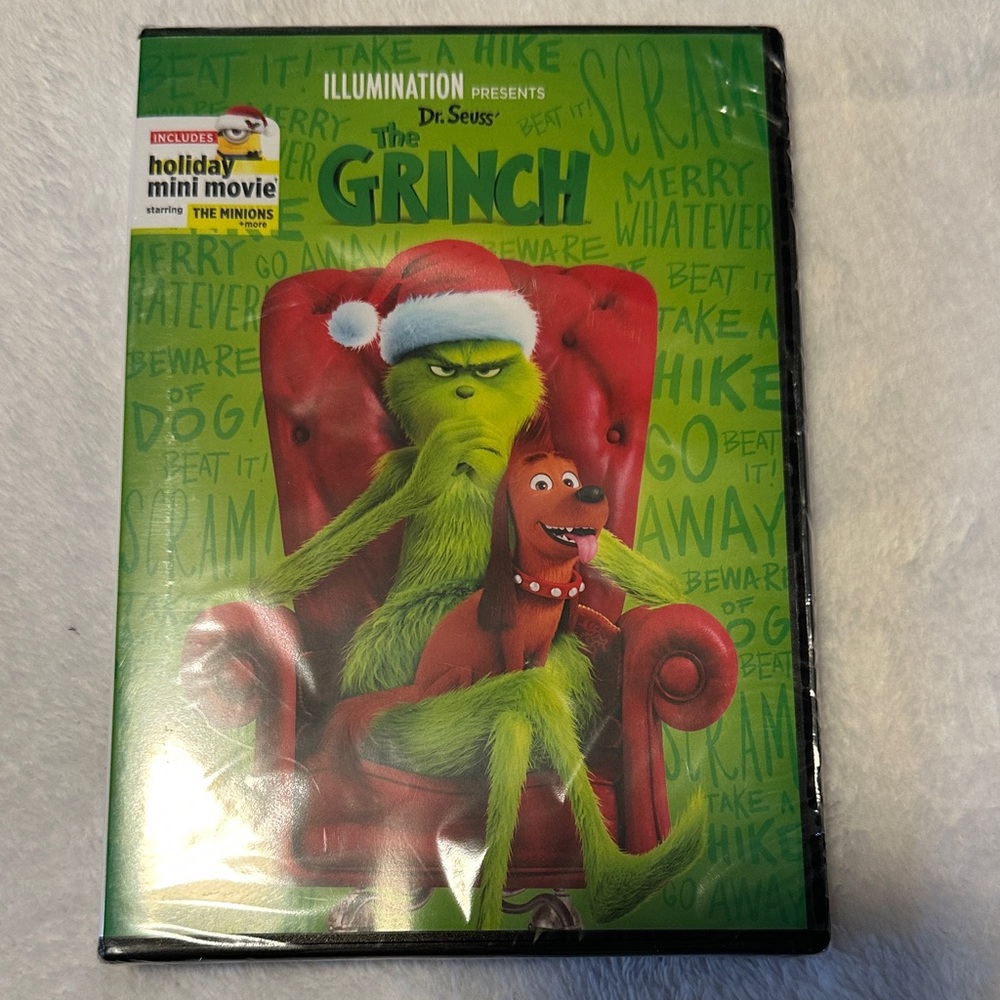 Illumination Dr. Seuss The Grinch (Green) Holiday DVD